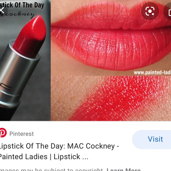 NIB MAC COCKNEY LIPSTICK - Picture 4 of 4